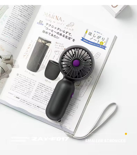 1200mAh battery handheld fan usb charging personal pocket fan mini portable small fan