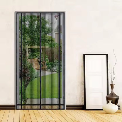 Magnetic Screen Door with Mesh Curtain size 100 x 220 cm