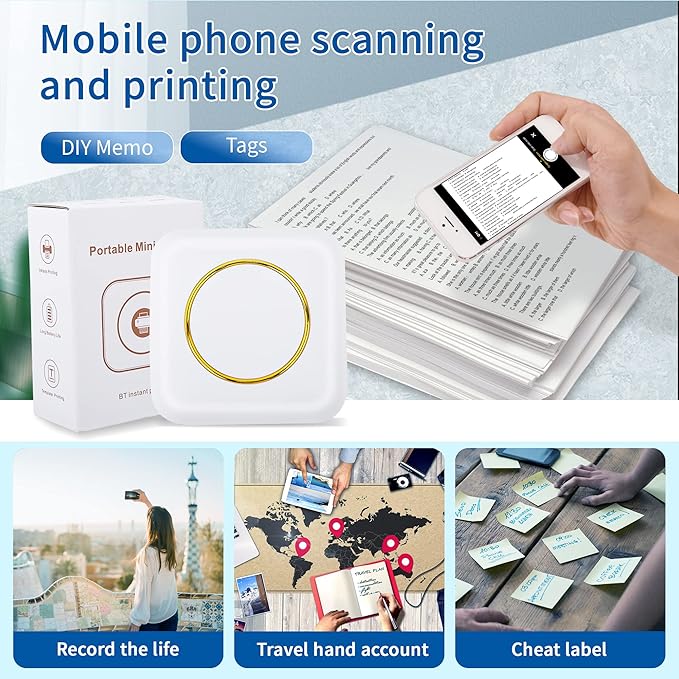 Portable Mini Pocket  Thermal Printer