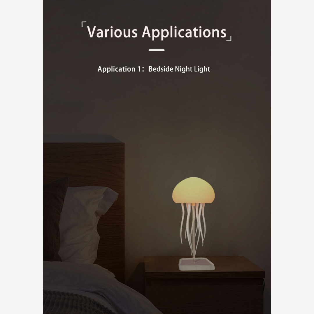 Rechargeable Jellyfish Table Lamp